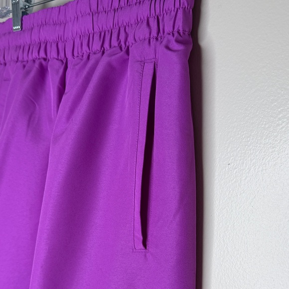 Adidas Purple Athletic Cargo Outdoor Windbreaker Pants XS New With Tags - Picture 7 of 16